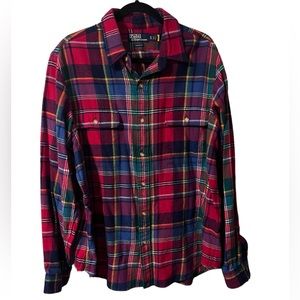 Polo Ralph Lauren Flannel with Suede Elbow Patches